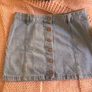 Forever 21 denim skirt